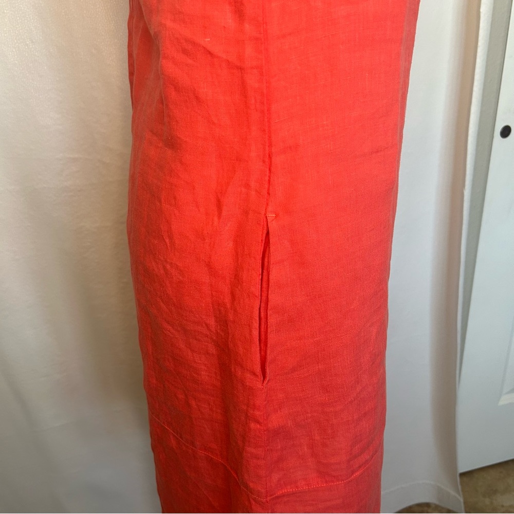 Tommy Bahama linen summer dress great condition size XS side pockets - Picture 5 of 8